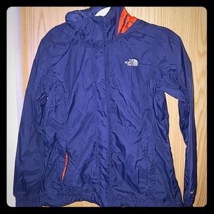The North Face rain jacket